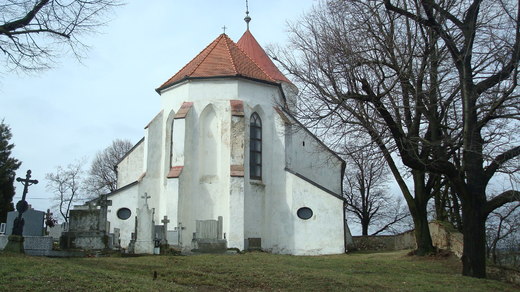 Častohostice, kostel sv. Barbory