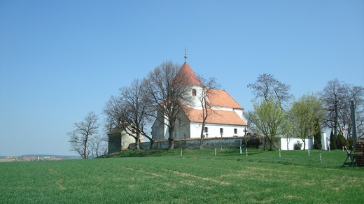 Častohostice, kostel sv. Barbory