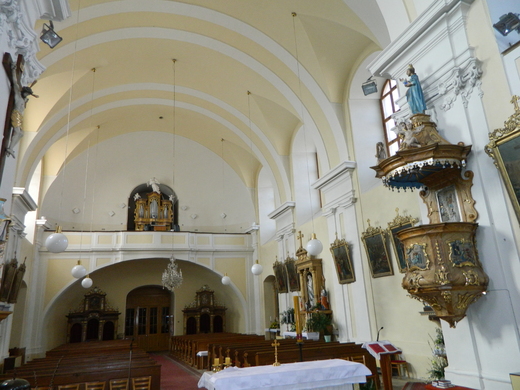 Nové Veselí, kostel sv. Václava
